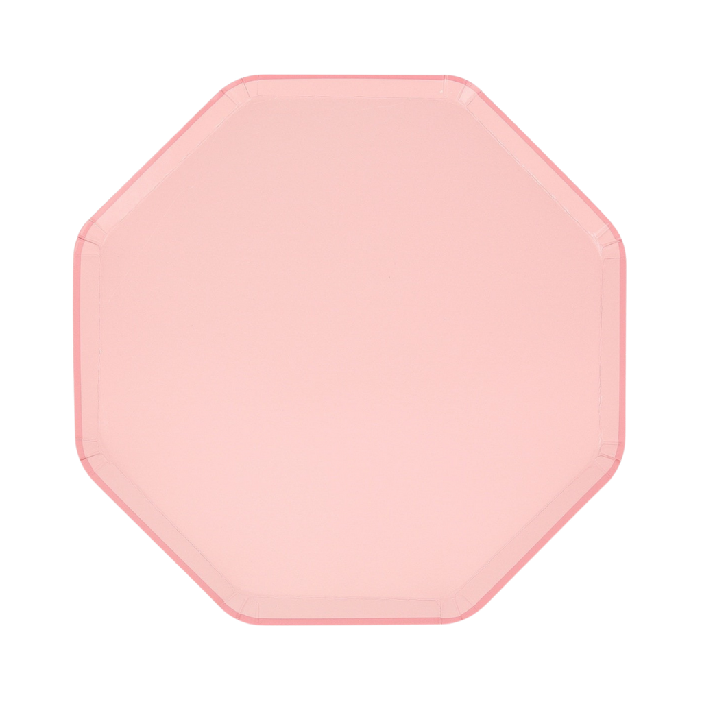 Cotton Candy Pink Plates - 2 sizes
