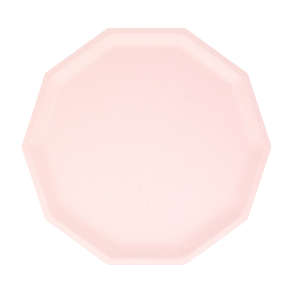 Pink Premium Compostable Plates - 2 sizes