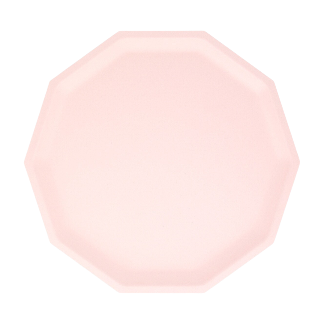 Pink Premium Compostable Plates - 2 sizes