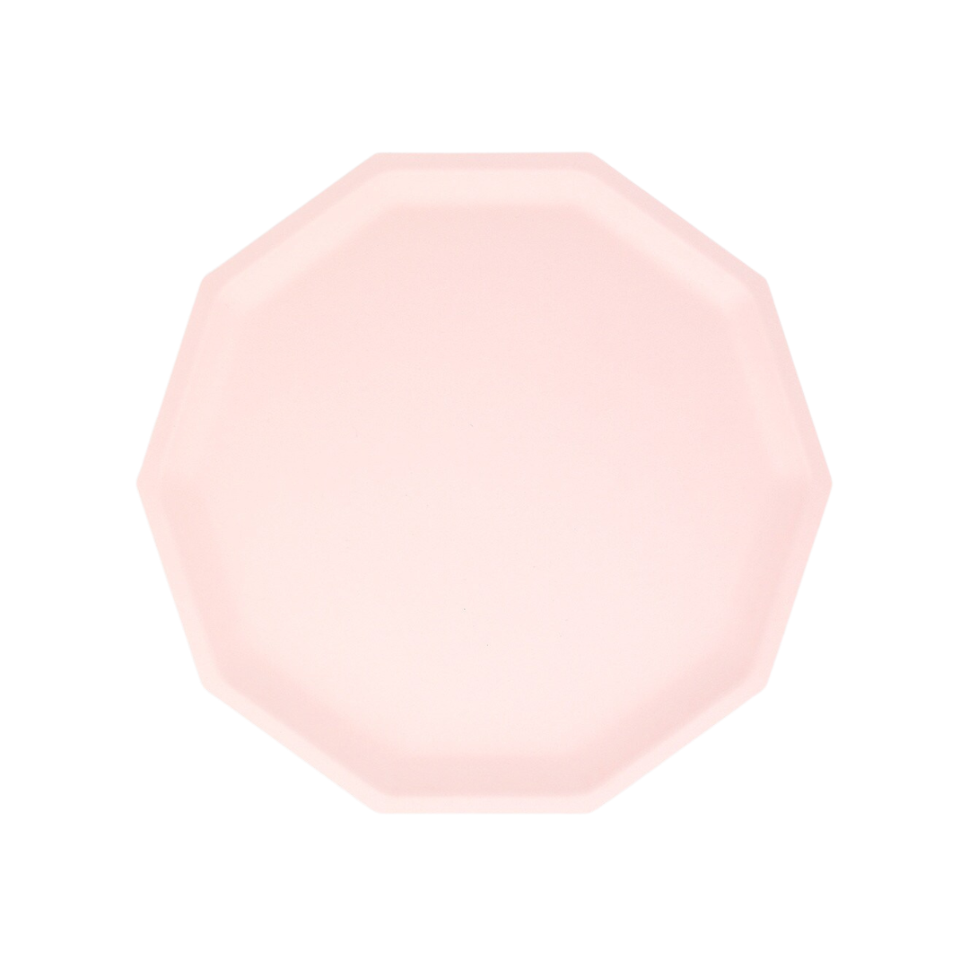 Pink Premium Compostable Plates - 2 sizes