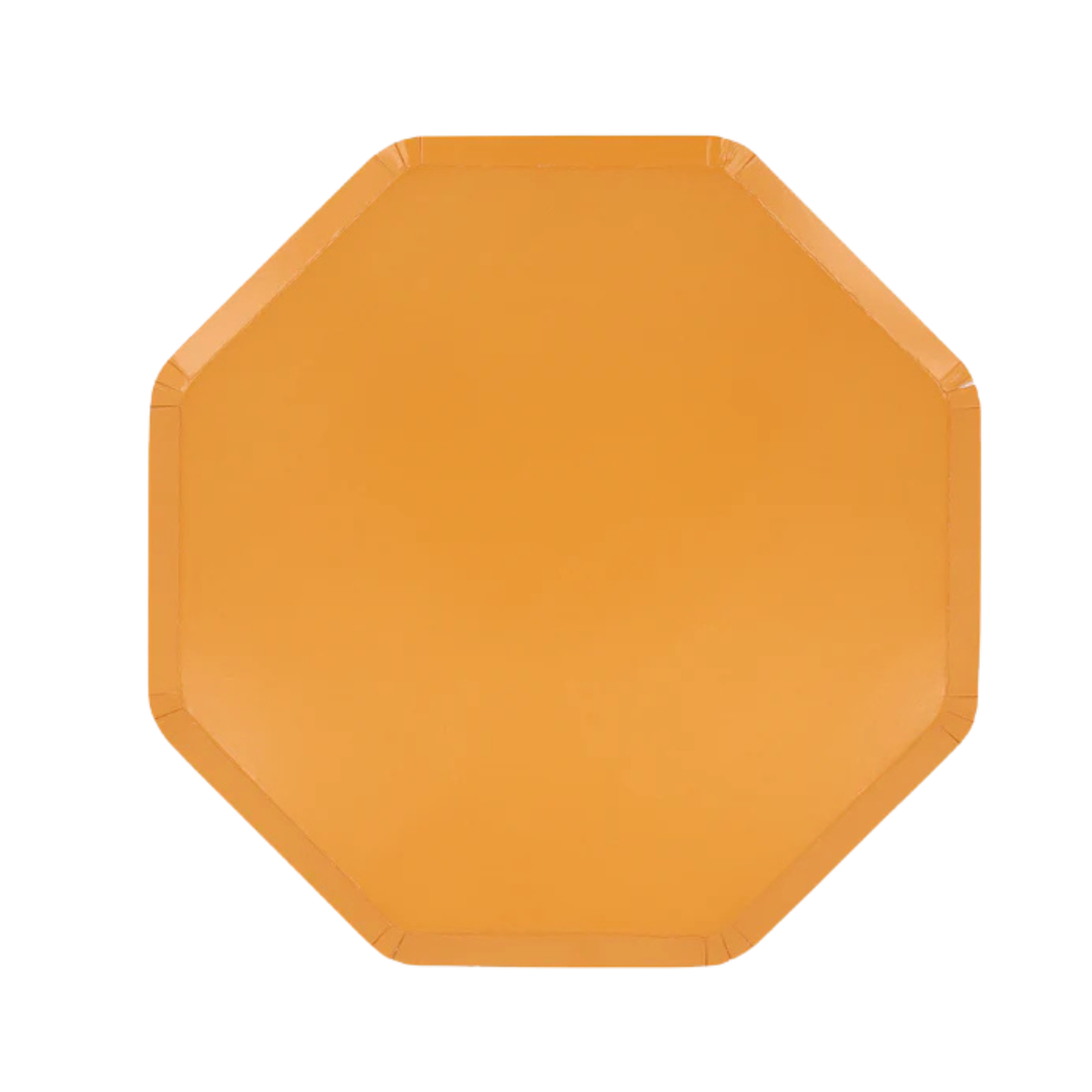 Orange Harvest Plates - 2 sizes