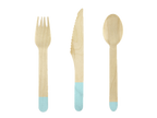 Mint Wooden Cutlery - 16pcs