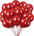 Red balloons bunch for celebration from Parte Haus party supply store in Bethesda MD.