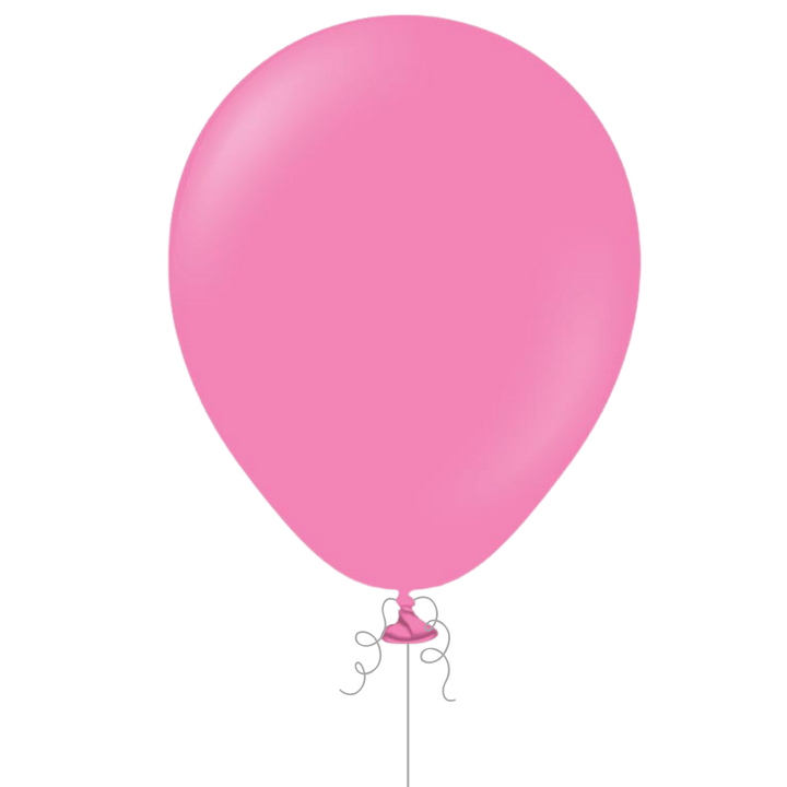 Pink Latex Balloon, 12in