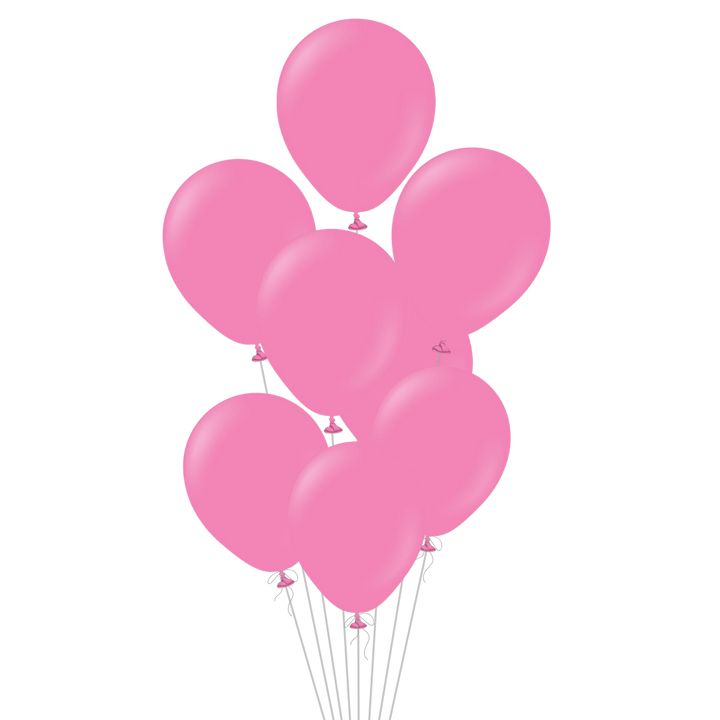 Pink Latex Balloon, 12in