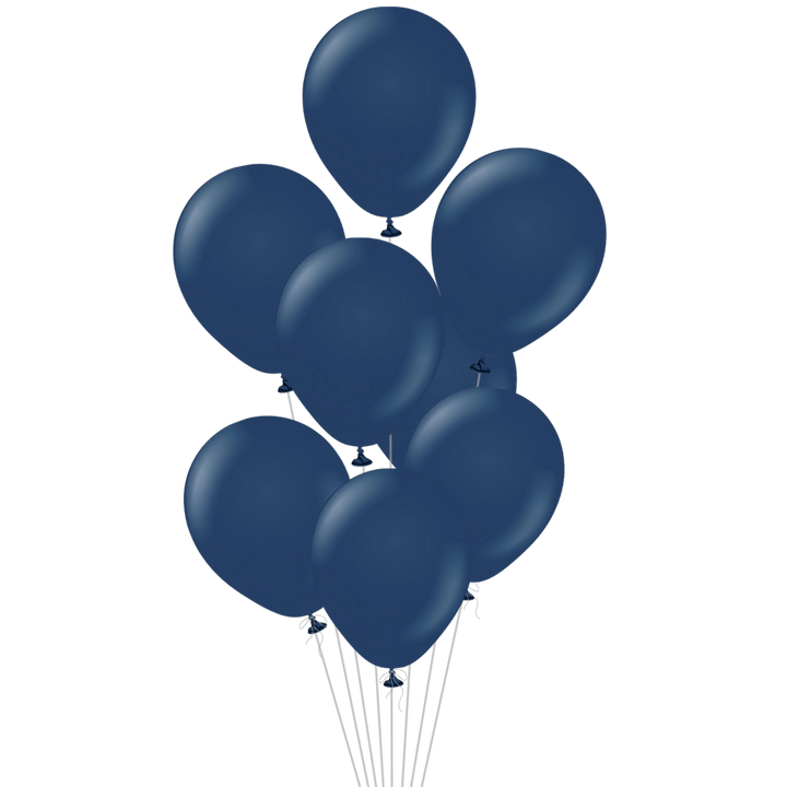 Navy Blue Latex Balloon, 12in