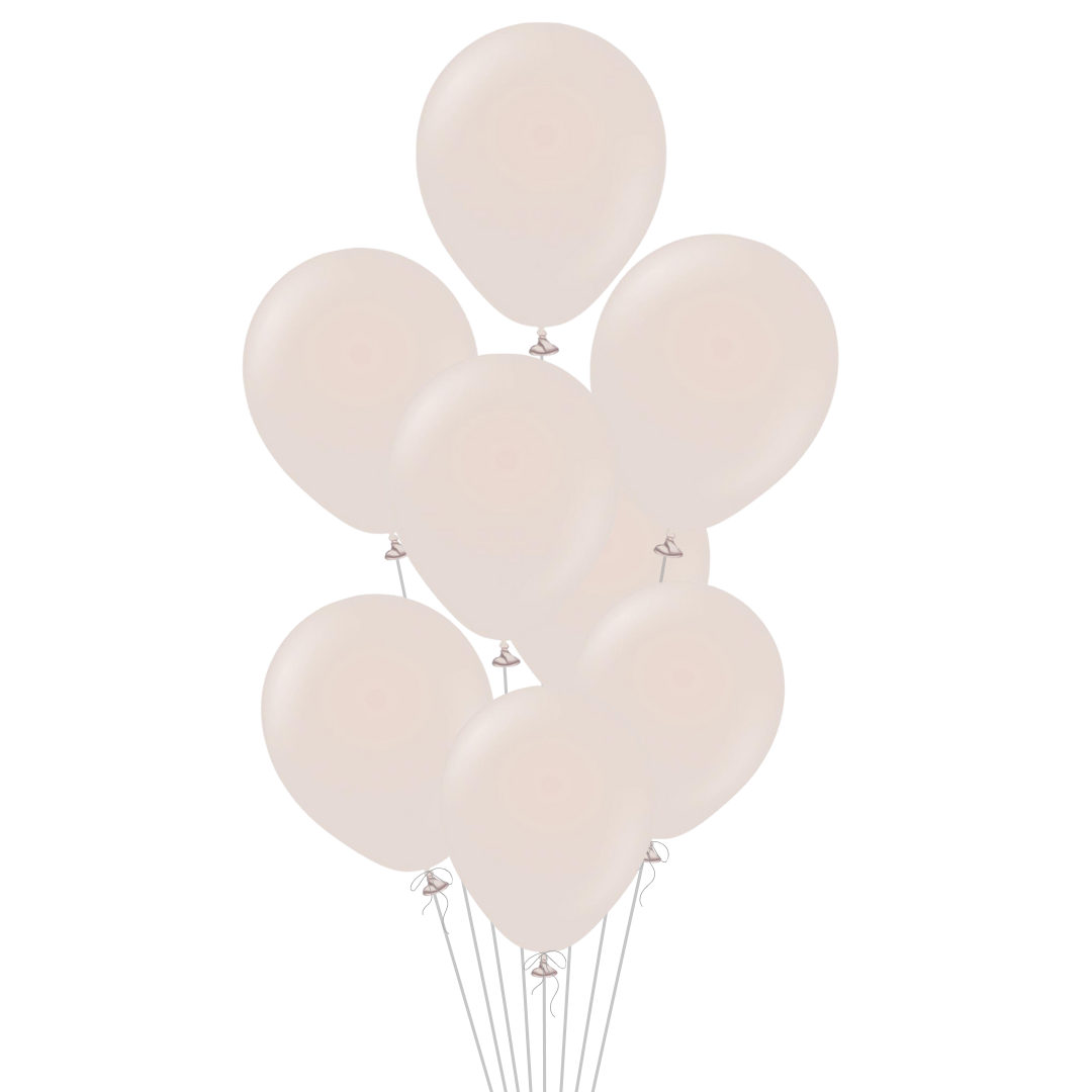 White Sand Latex Balloon, 12in