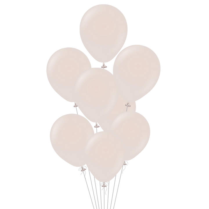 White Sand Latex Balloon, 12in