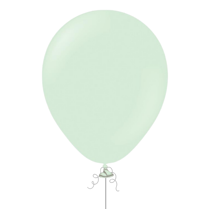 Pale Green Latex Balloon, 12in