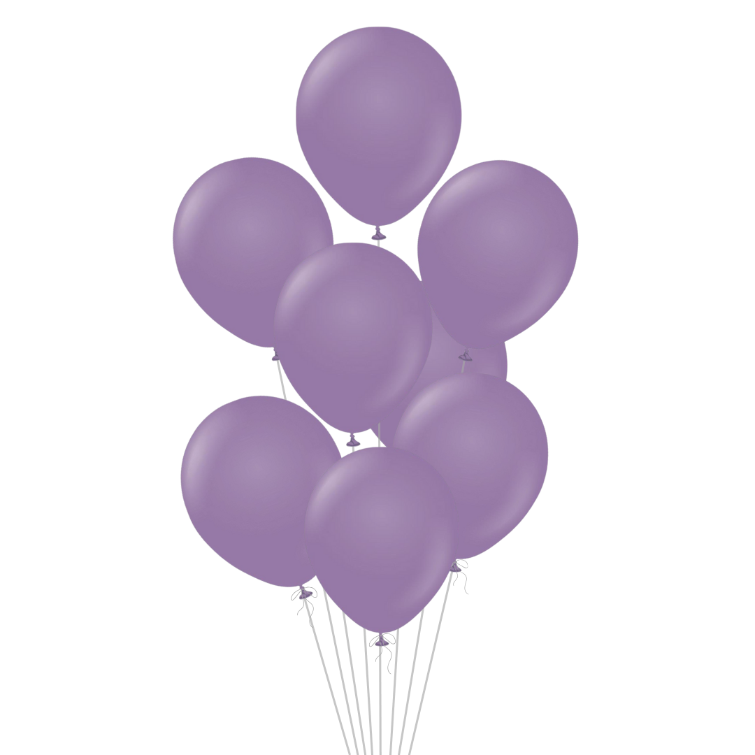 Lavender Latex Balloon, 12in