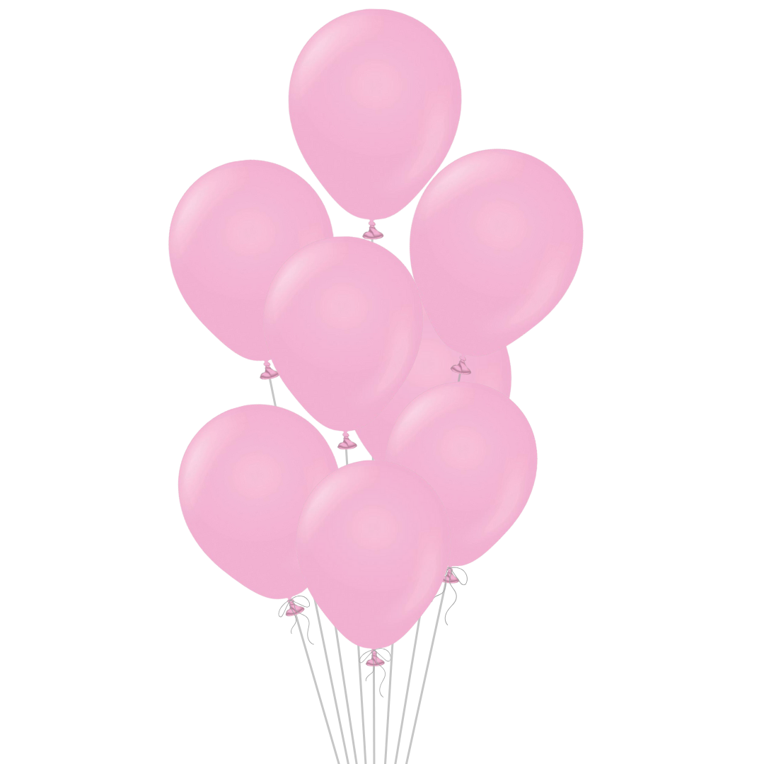 Candy Pink Latex Balloon, 12in