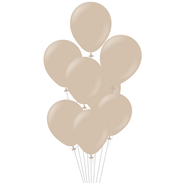 Soft Beige Latex Balloon, 12in