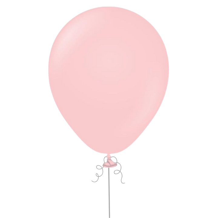 Pale Pink Latex Balloon, 12in