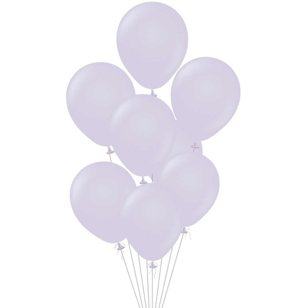 Macaron Lilac Latex Balloon, 12in