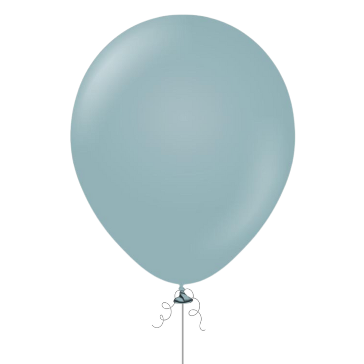 Storm Gray Latex Balloon, 12in