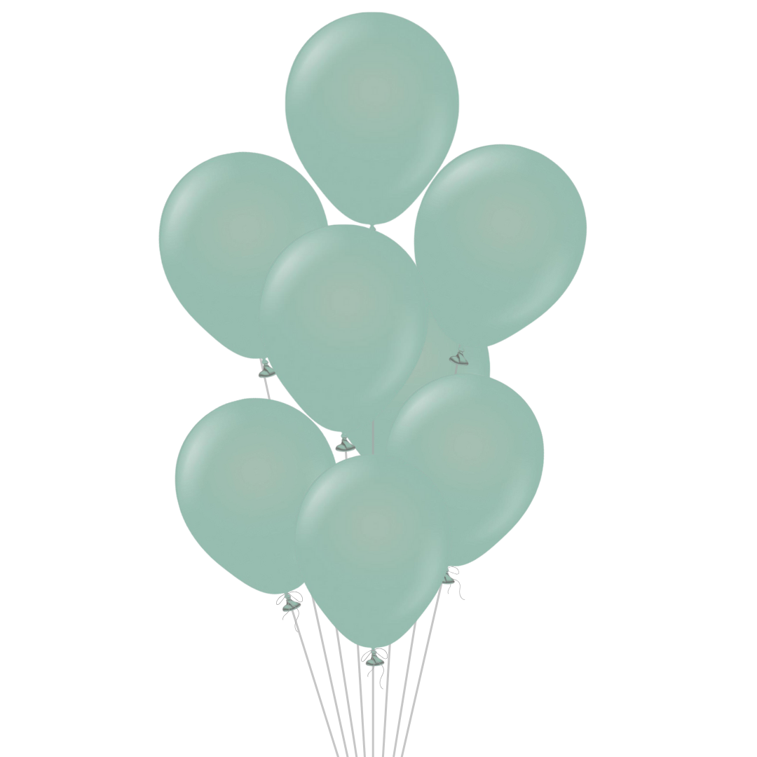 Winter Green Latex Balloon, 12in
