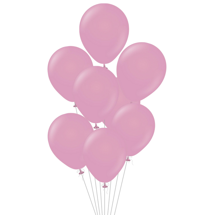 Dusty Pink Latex Balloon, 12in