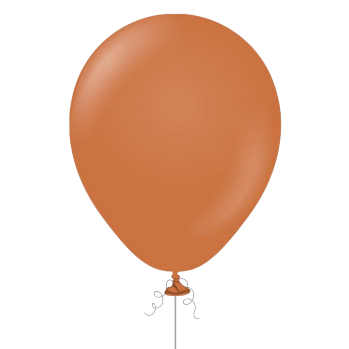 Caramel Brown Latex Balloon, 12in