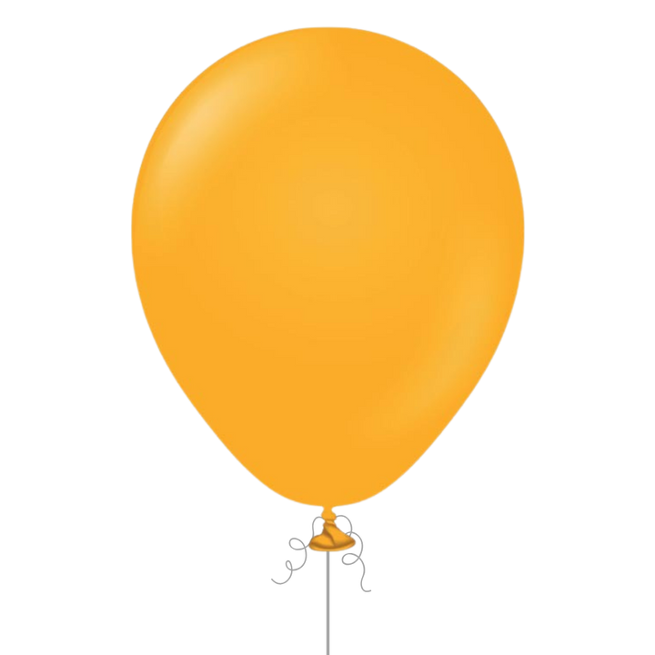 Amber Latex Balloon, 12in