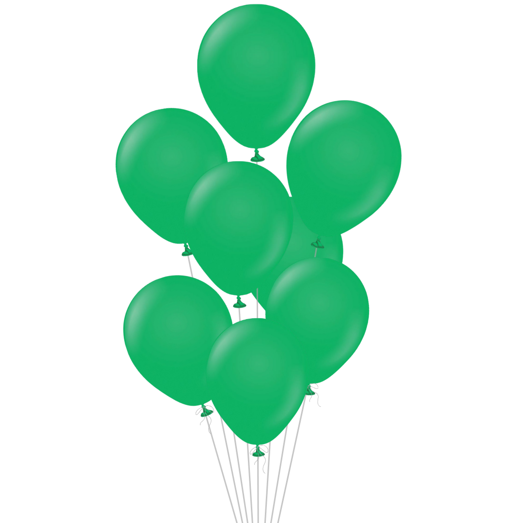 Green Latex Balloon, 12in