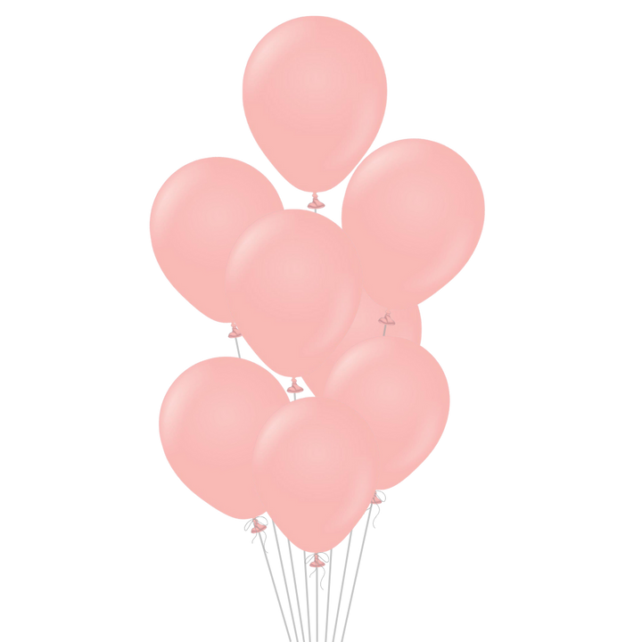 Baby Pink Latex Balloon, 12in
