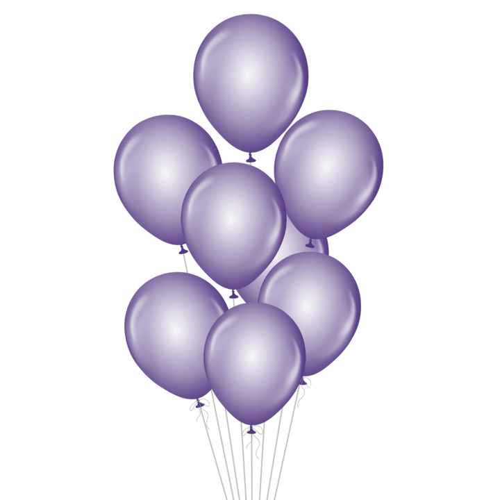 Violet Latex Balloon, 12in