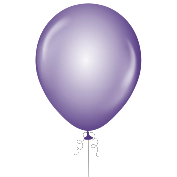 Violet Latex Balloon, 12in