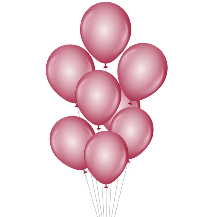 Light Burgundy Latex Balloon, 12in