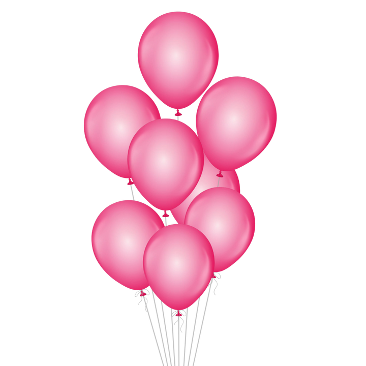 Fuchsia Latex Balloon, 12in