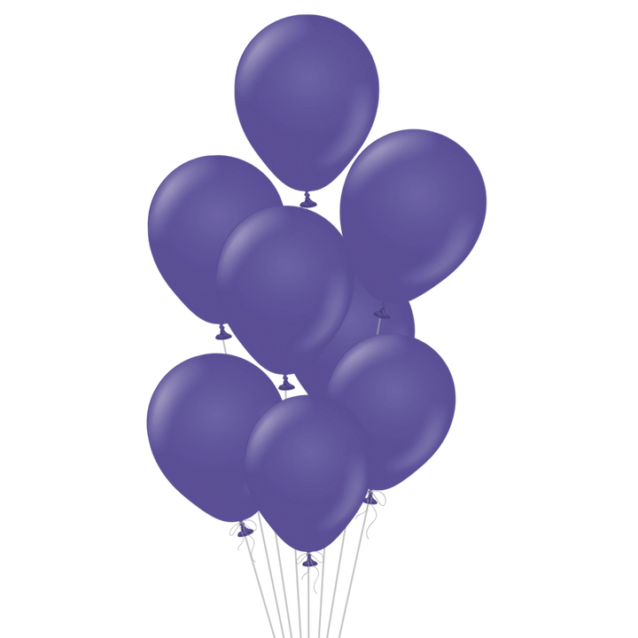 Violet Latex Balloon, 12in