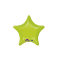 Kiwi green star foil balloon birthday decoration from Parte Haus party supply store in Bethesda MD