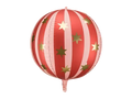 Red Starry Ball Foil Balloon, 30in