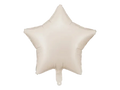 Beige Star Foil Balloon, 19in