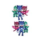 Multicolor PJ Masks character foil balloon fun superhero birthday from Parte Haus party supply store in Bethesda Maryland