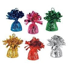 ASSORTED BALLOON WEIGHTS (BOX OF 12)