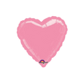 Pink heart foil balloon birthday decoration from Parte Haus party supply store in Bethesda Maryland