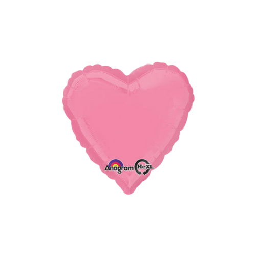 Pink heart foil balloon for birthday from Parte Haus party supply store in Bethesda Maryland
