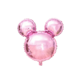 Pink Mickey Mouse head foil balloon for birthday from Parte Haus party supply store in Bethesda Maryland