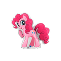 Pink My Little Pony Pinkie Pie foil balloon with smiling cartoon pony birthday theme from Parte Haus party supply store in Bethesda Maryland