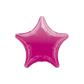 Pink star foil balloon for birthday or graduation from Parte Haus party supply store in Bethesda MD