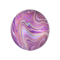 Purple gold marble orbz foil balloon for birthday bachelorette from Parte Haus party supply store in Bethesda MD