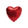 Red heart foil balloon for Valentines Day from Parte Haus party supply store in Bethesda MD