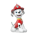 Red Paw Patrol Marshall foil balloon with firefighter hat kids birthday theme from Parte Haus party supply store in Bethesda MD