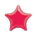 Red star foil balloon birthday decoration from Parte Haus party supply store in Bethesda Maryland