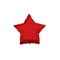 Red star foil balloon shiny finish birthday celebration from Parte Haus party supply store in Bethesda MD