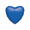 Royal blue heart foil balloon for celebration from Parte Haus party supply store in Bethesda Maryland