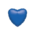 Royal blue heart foil balloon celebration decoration from Parte Haus party supply store in Bethesda MD