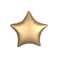 satin gold star foil balloon for birthday or baby shower from Parte Haus party supply store in Bethesda MD