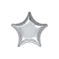 Silver star balloon metallic foil shape for birthday celebration from Parte Haus party supply store in Bethesda MD