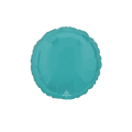 vibrant blue foil balloon round and shiny birthday decoration from Parte Haus party supply store in Bethesda MD